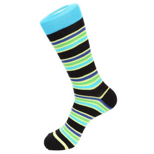 Chaussette rayée