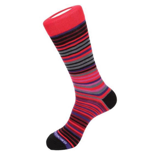 Chaussette rayée