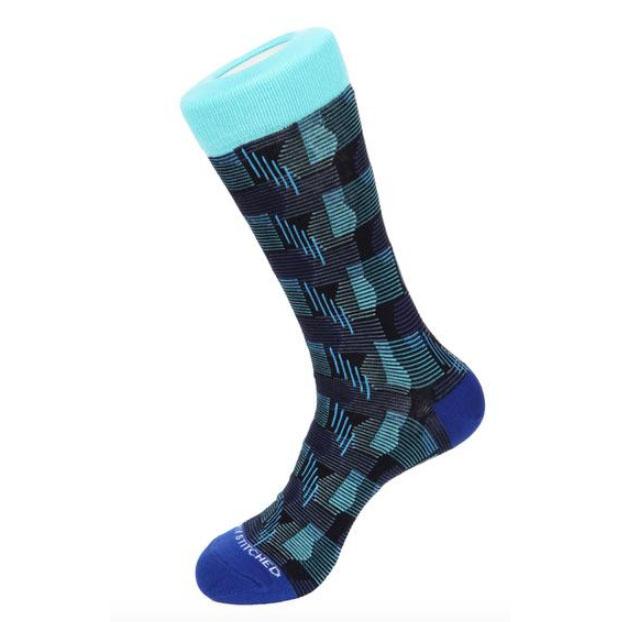 Chaussette rayée