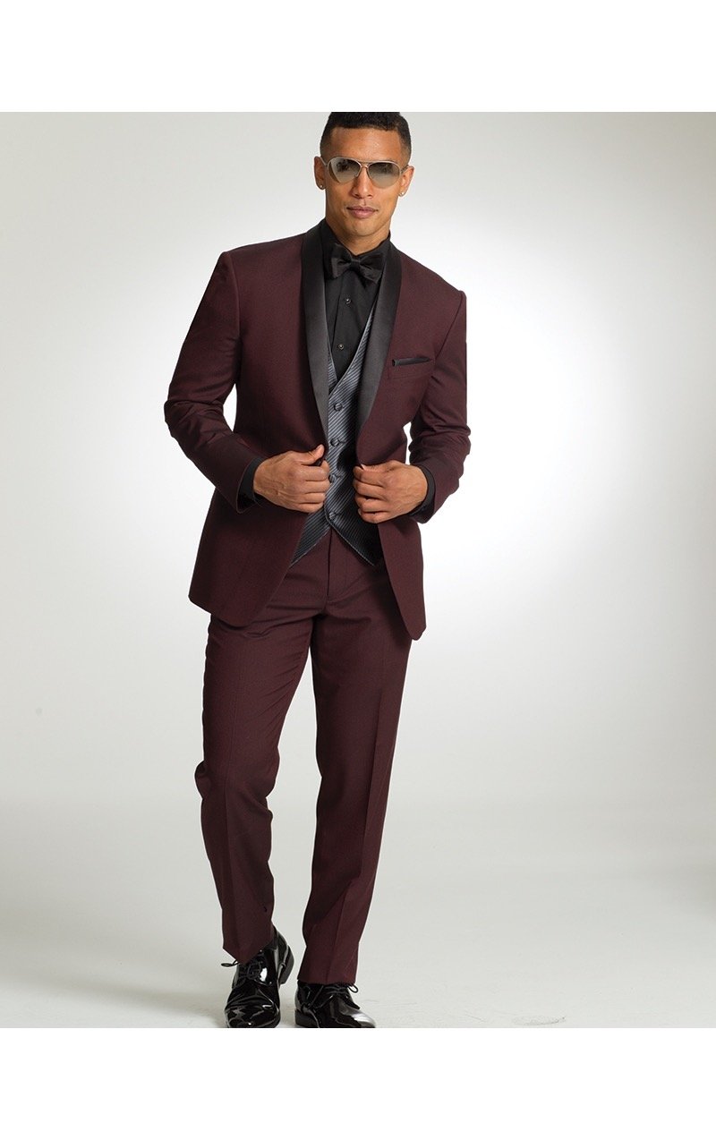 LOCATION - Ike Behar CAMDEN Tuxedo Bourgogne