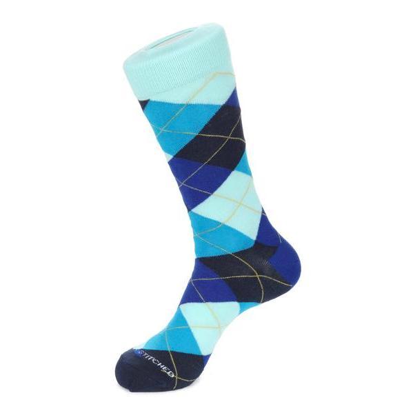Argyle chaussette