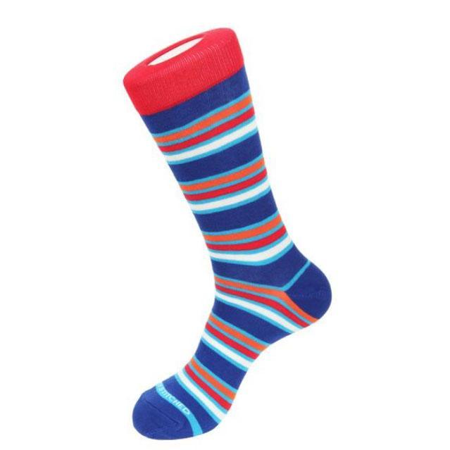 Chaussette rayée