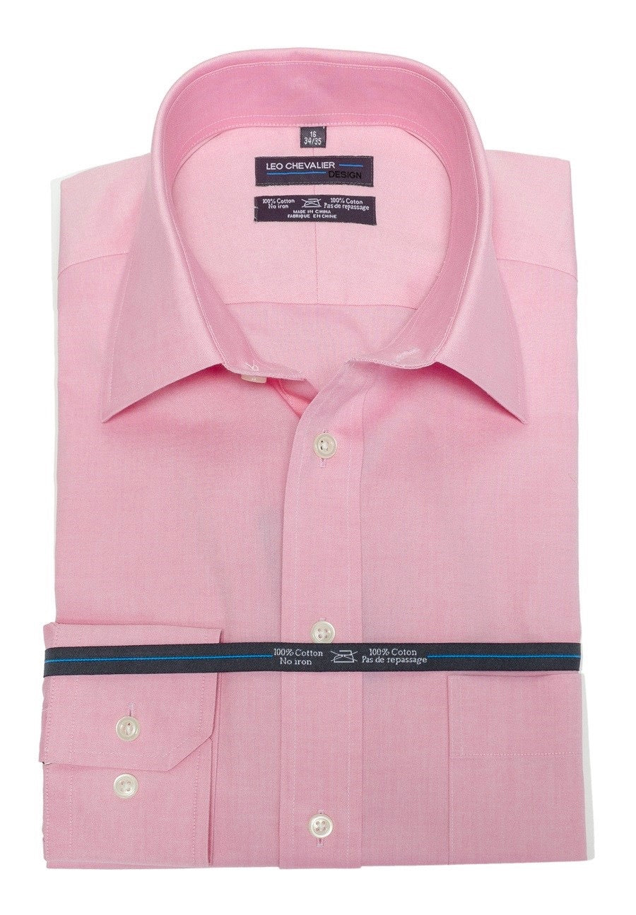 Chemise habillée coupe classique Oxford Pinpoint 100% coton sans repassage - Style 225170